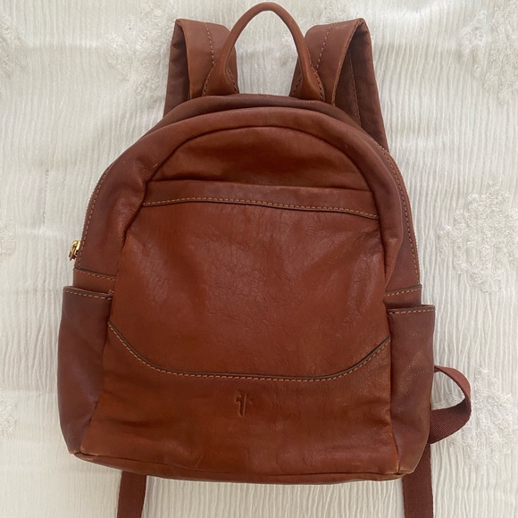 Frye Bags Frye Genuine Leather Small Backpack Poshmark